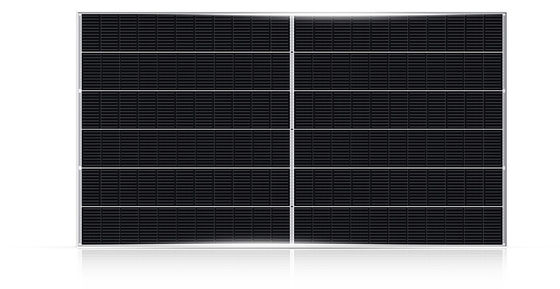 2x66 Cell 645-665w PERC Bifacial Module Mono Perc Half Cut Panel