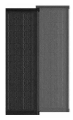 HJT CELLS 80W 90W Kháng thời tiết Đen thủy tinh nóng BIPV gạch mặt trời Dễ cài đặt hình chữ nhật được liệt kê