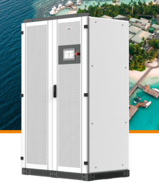 Bộ biến tần năng lượng mặt trời lai 30kW 208V-240V MPPT kép ngoài lưới