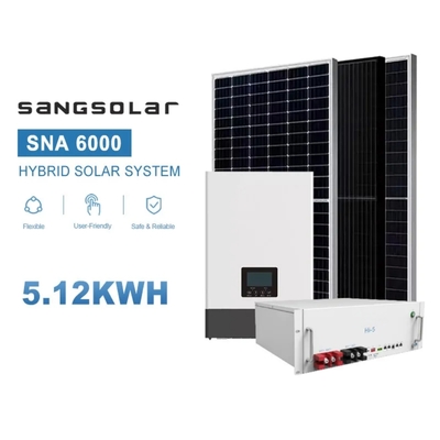 6KW 12KW 18KW Lưu trữ 10kw Hệ thống pin mặt trời hoàn chỉnh cho nhà