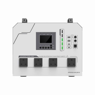 Hệ thống dự phòng LiFePO4 công suất cao 120VAC 2500W với pin 102Ah và Bộ sạc MPPT 60A